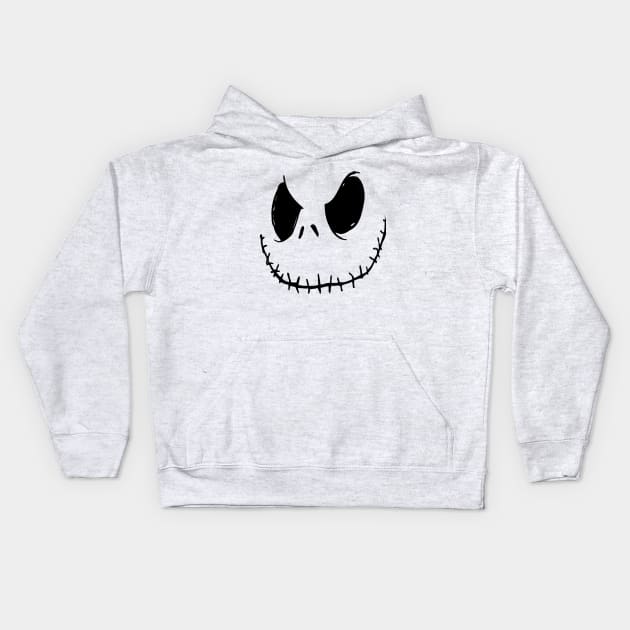 Jack Skallington Kids Hoodie by Free_Fantasy